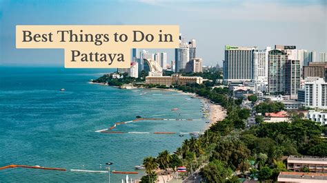 things to do pattaya